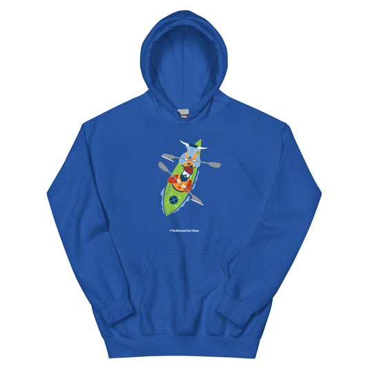 Paul and Babe Kayak Hoodie