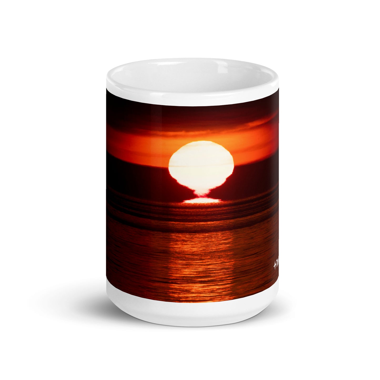 Sun Rose Over Lake Superior Mug