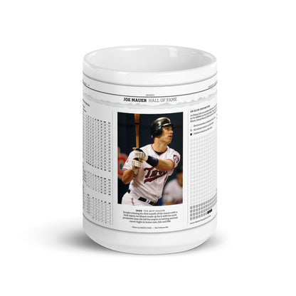 Joe Mauer All-Time Stats Mug