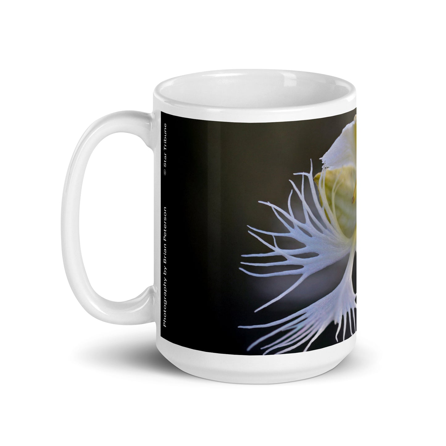 Western Fringed Prairie Orchid Mug