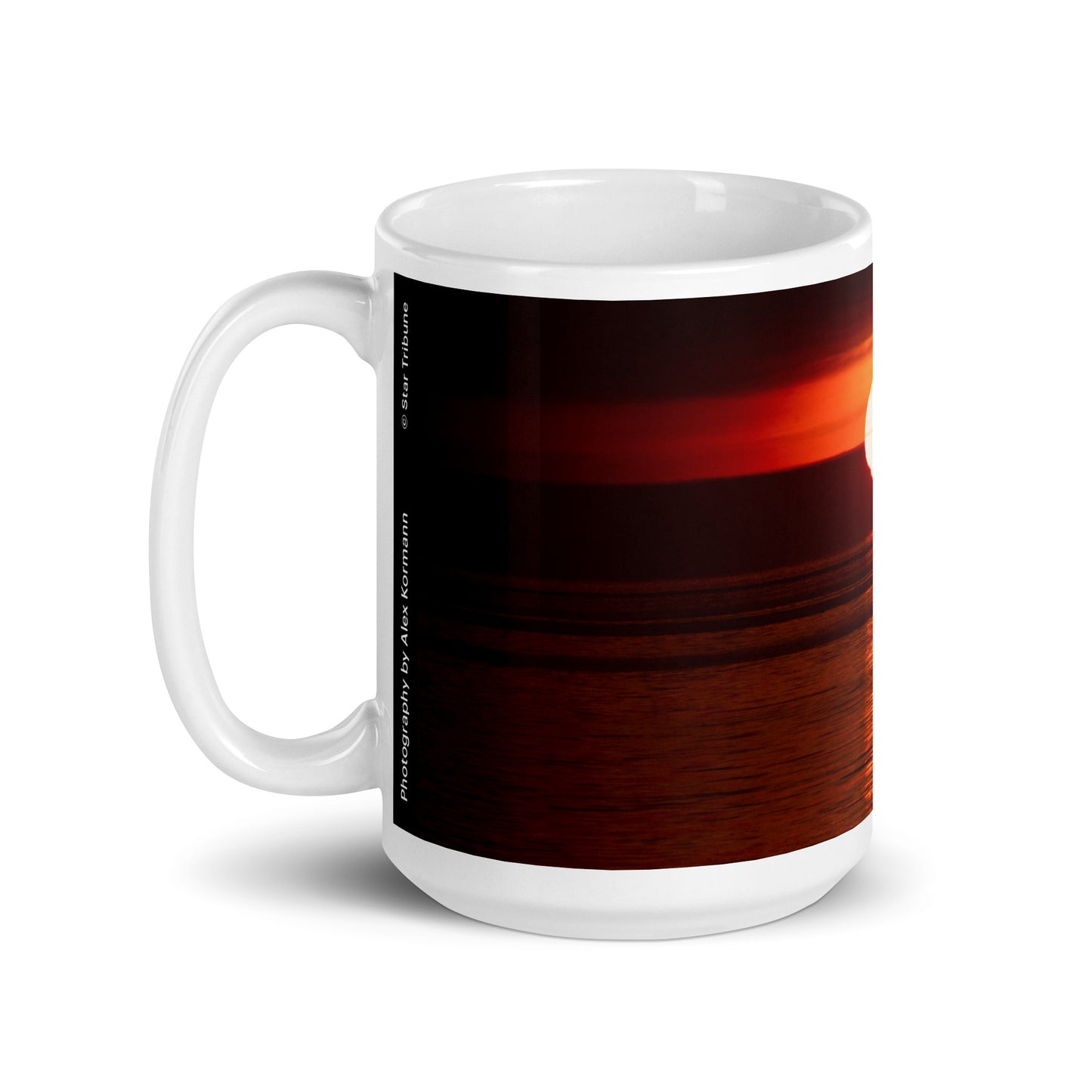 Sun Rose Over Lake Superior Mug