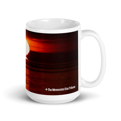 Sun Rose Over Lake Superior Mug